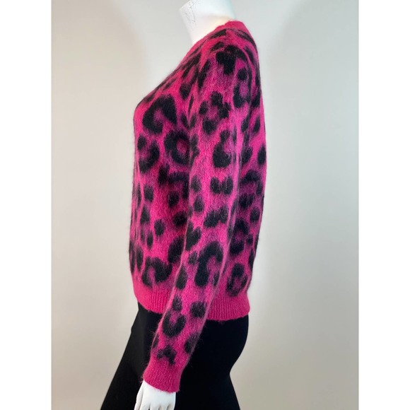 Fuchsia Leopard Sweater by Boutique Moschino - Picture 3 of 5